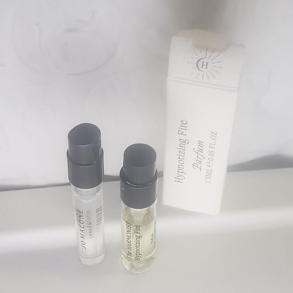 NEW NEVER USED Perfume vial Jo Malone English Pear&Fresia Hypnotizing Fire #QQQ3
